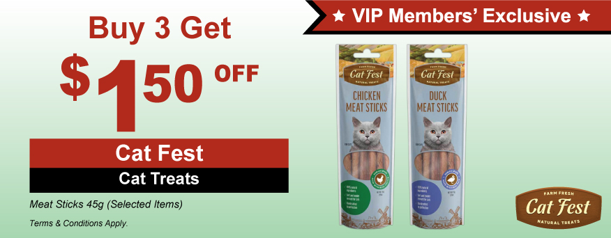 Cat Fest Cat Treats Promo